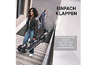 SEGWAY Ninebot E3 D E-Scooter – 10 Zoll, 25 km/h, Klappbar & Stylisch | Schwarz / Silber / Rot